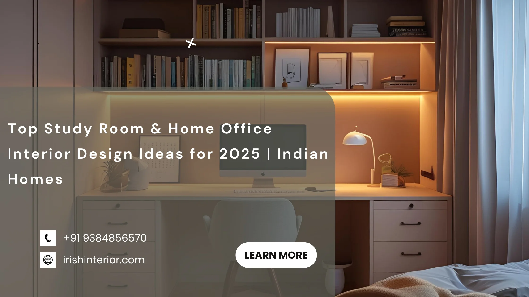 Top Study Room & Home Office Interior Design Ideas for 2025 | Indian Homes